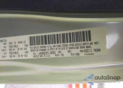 2007 Jeep Wrangler Unlimited Sahara from USA, damaged, VIN 1J4GA59187L182621